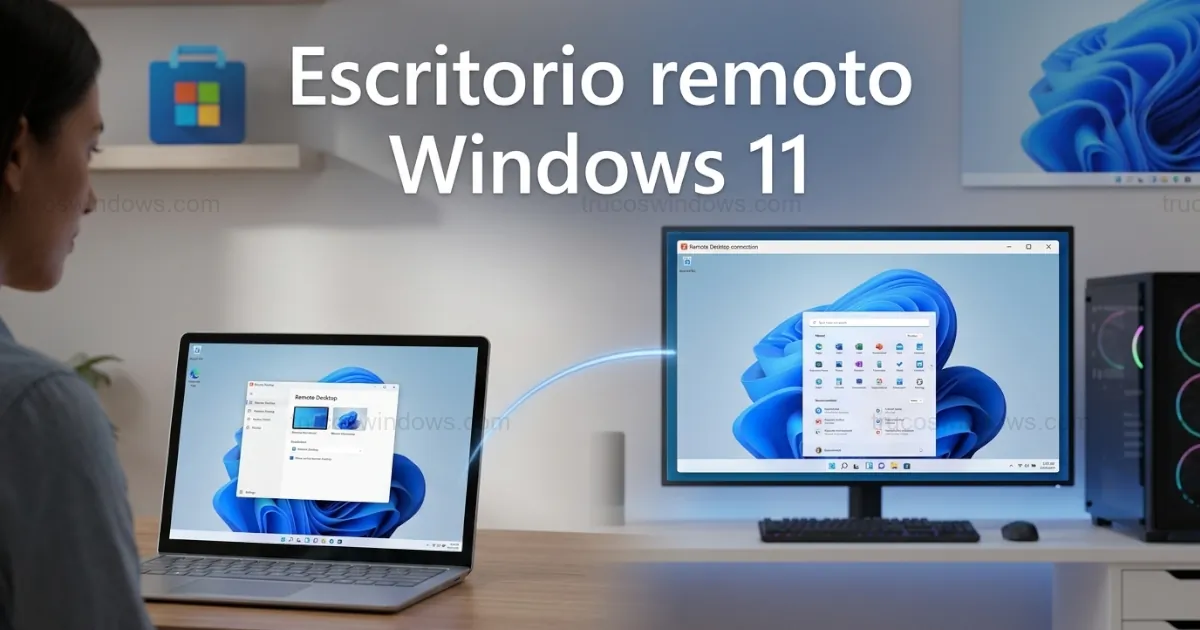 Cómo configurar y usar el Escritorio remoto en Windows 11