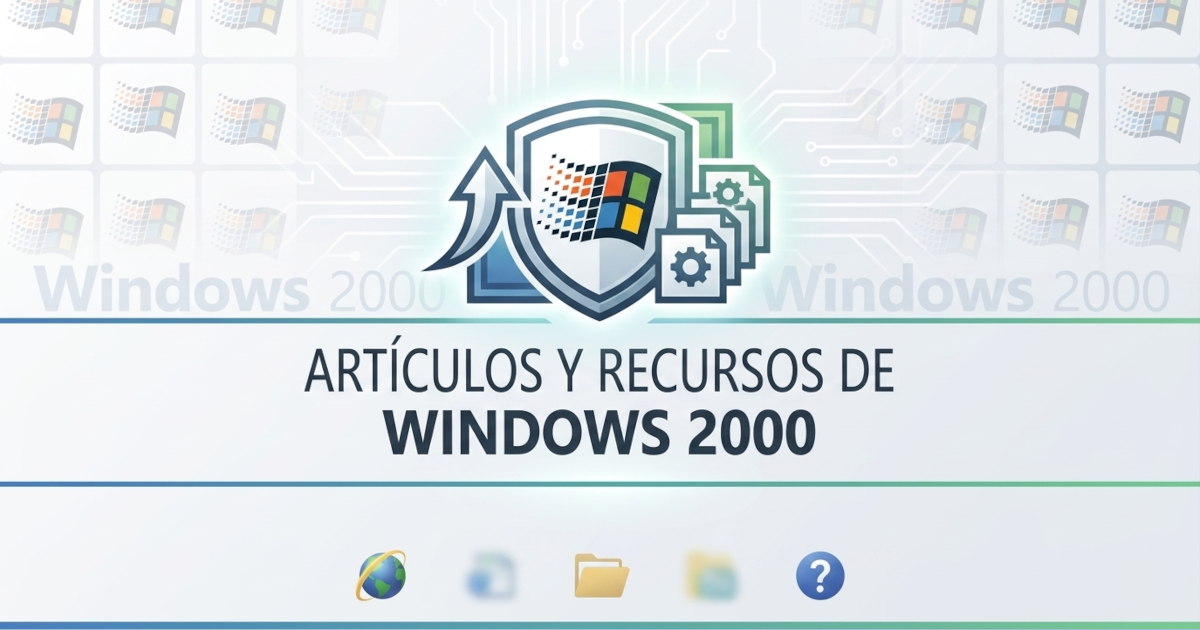 Guía de Copias de Seguridad y Recuperación en Windows 2000